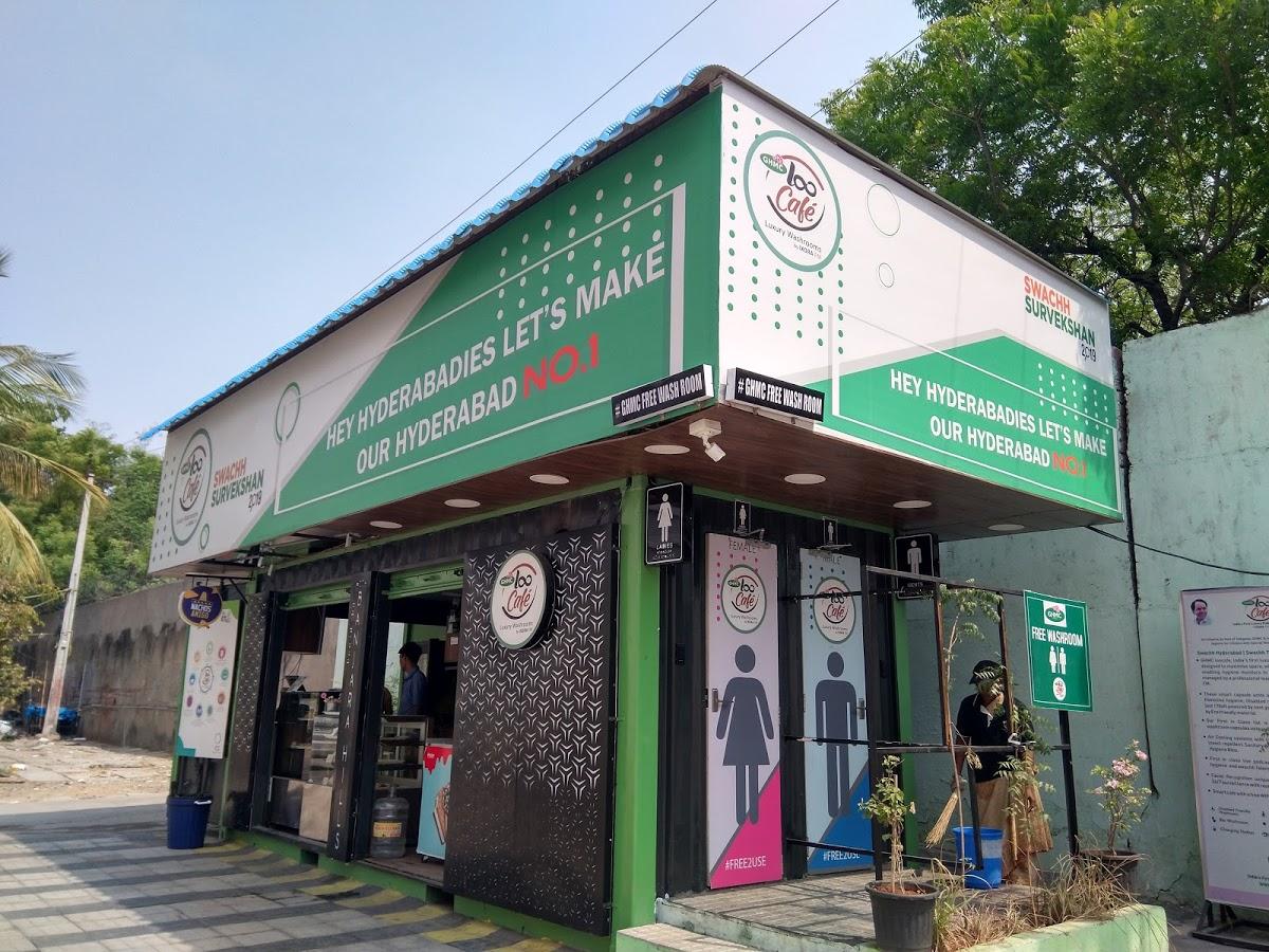 Loo Café public sanitation facility at Banjara Hills